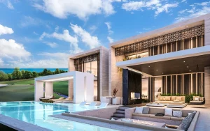 biệt thự nghỉ dưỡng có hồ bơi